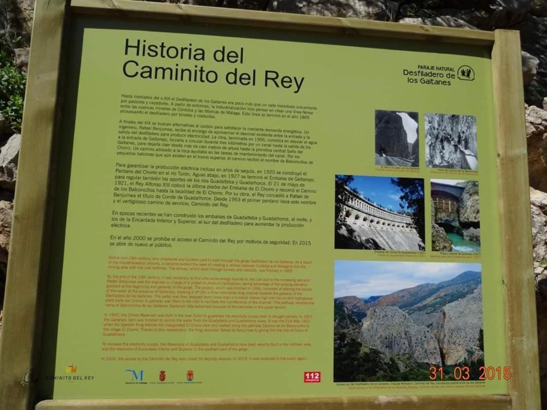 Alojamiento Rural El Paraiso Del Chorro Esterno foto